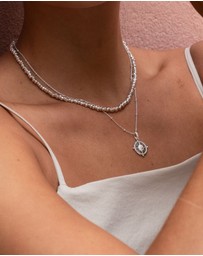 Dower & Hall - Women's Small True North Talisman Pendant In Sterling Silver