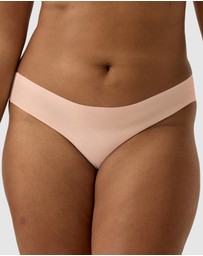 Naturana - One Size Thong No Show Underwear
