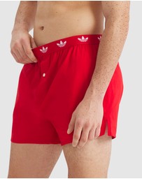 adidas Sportswear - 2 Pack Comfort Core Cotton Icon Boxer Underwear