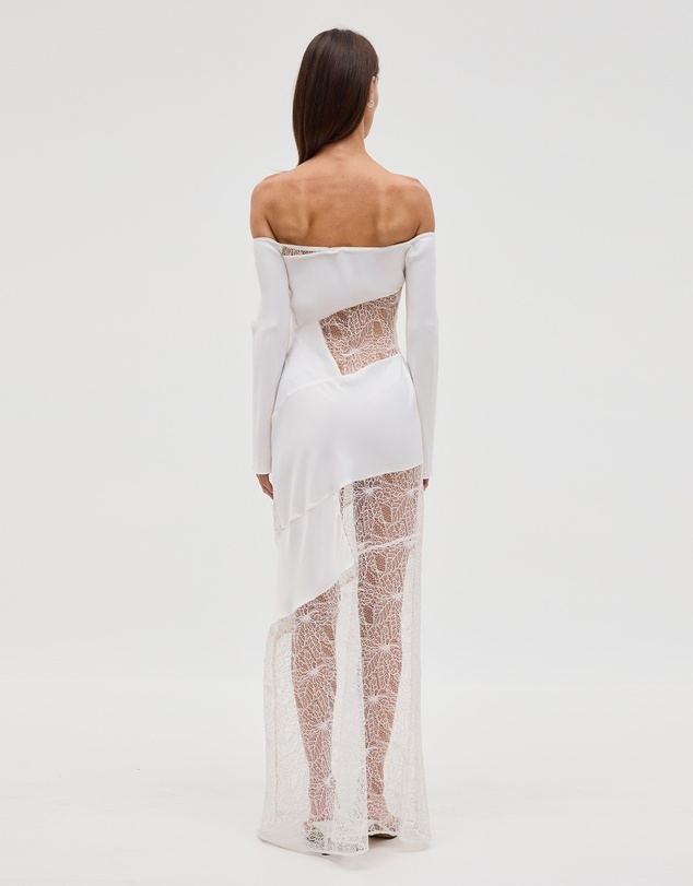 Third Form - Inhale Panel Off Shoulder Dress