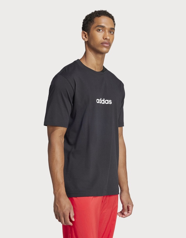 adidas Sportswear - Essentials Linear Single Jersey Tee Mens