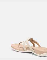 Vionic - Karley Toe Post Sandal - Cream