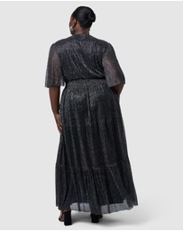 Pink Dusk by Curve Project - Steamy Encounters Maxi Dress