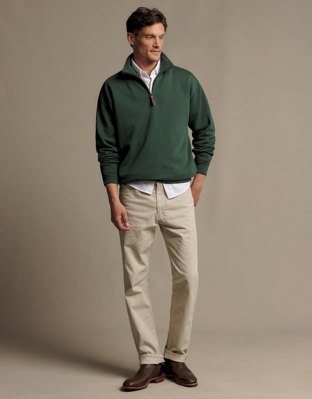 R.M.Williams - Mulyungarie 1/4 Zip Sweatshirt