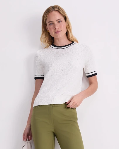 Sportscraft - Cotton Crew Neck Knit