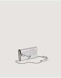 Sandro - YZAPOCKET SILVER CITY-BAG