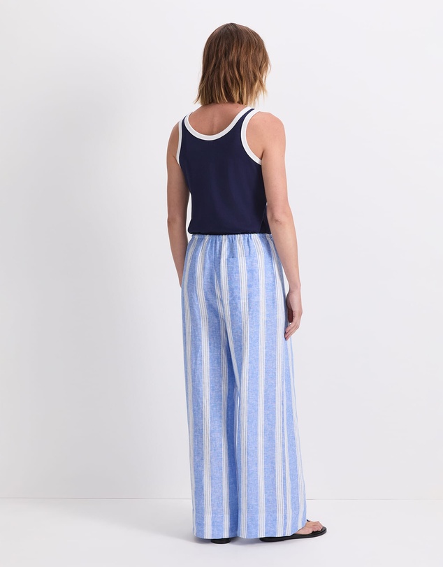 Sportscraft - Ariana Stripe Linen Pant