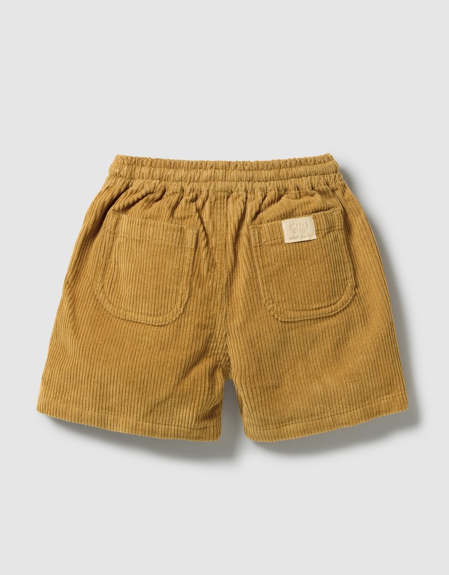 Wilson & Frenchy - Amber Glow Organic Cord Shorts - Babies-Kids