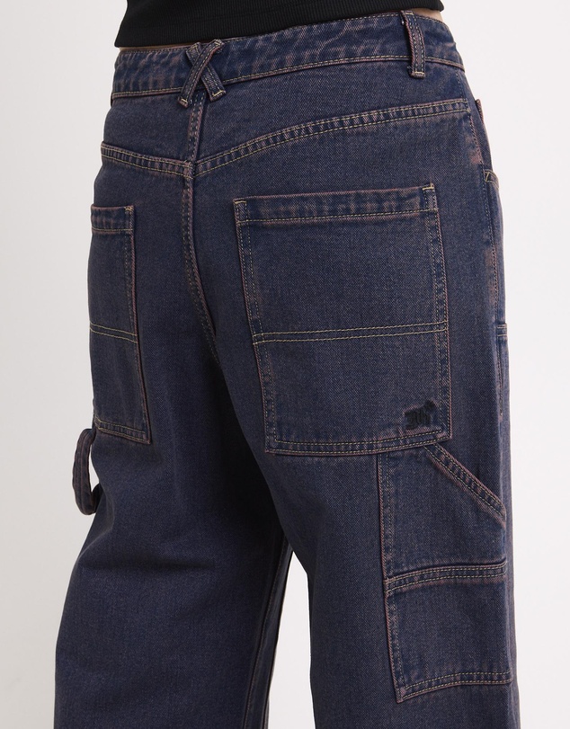 Neon Hart - Baggy Double Knee Carpenter Denim Jeans
