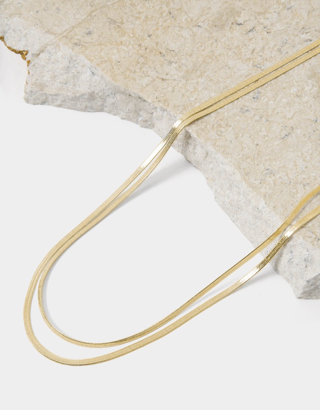 Forcast - Jaylen 16k Gold Plated Necklace
