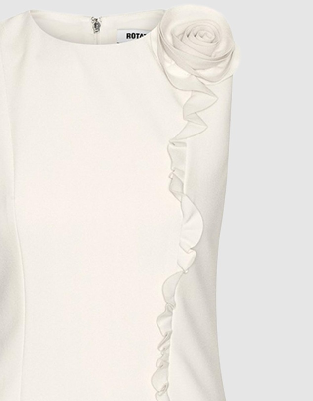 ROTATE - Crepe Mini Flower Dress