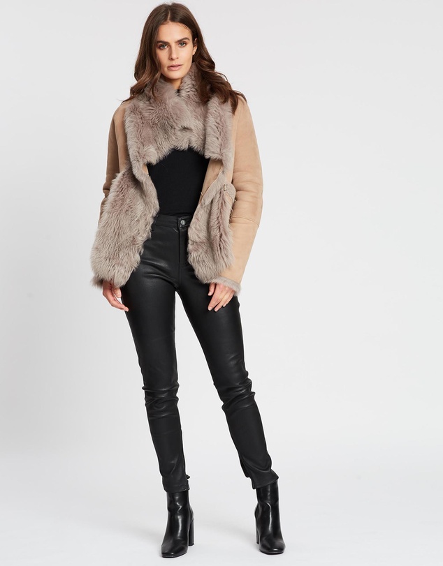 West 14th - Spring Street Shearling Coat