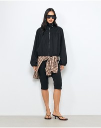 AERE - Isla Lightweight Funnel Neck Bomber
