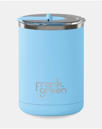 Frank Green - 12oz Ceramic Coffee Cup with Hinged Screw Lid