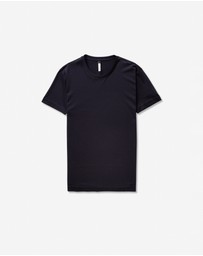 Calibre - Mercerised Cotton Crew Neck Tshirt Ink