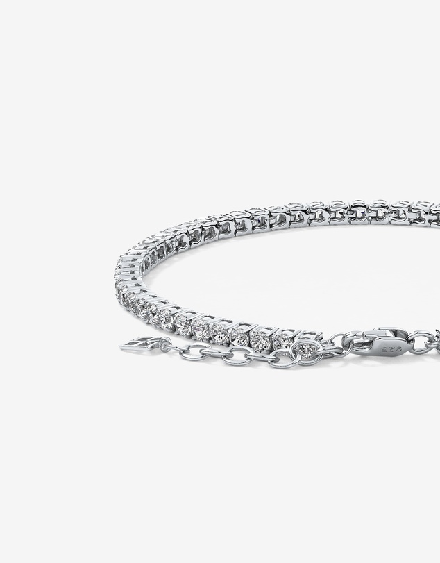 Michael Hill - Cubic Zirconia Tennis Bracelet in Sterling Silver