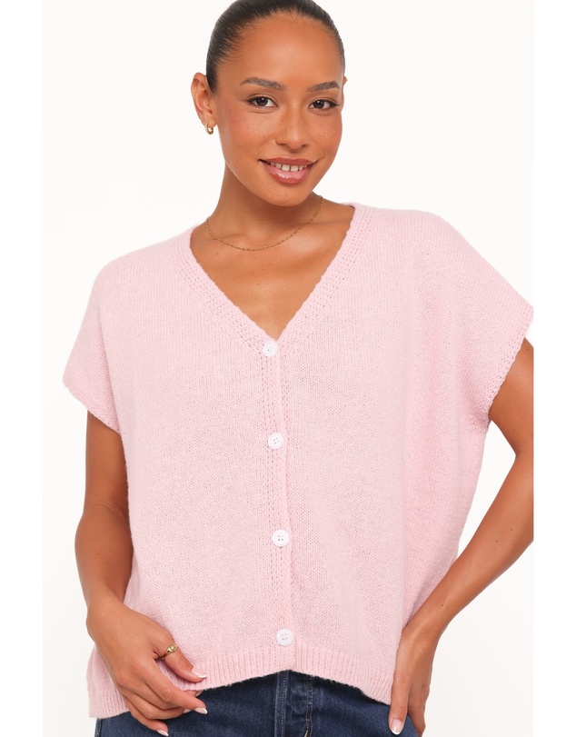 Petal & Pup - Mariana Knit Vest - Pink