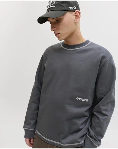 Jack & Jones - Jcoclub Stitch Sweat Crew Neck