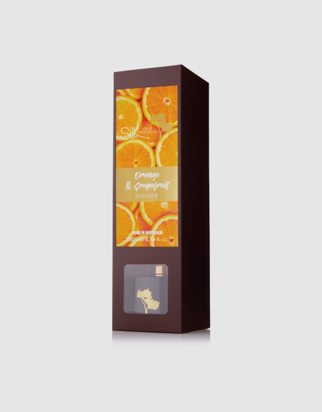 Silk Oil of Morocco - Orange & Grapefruit Reed Diffuser