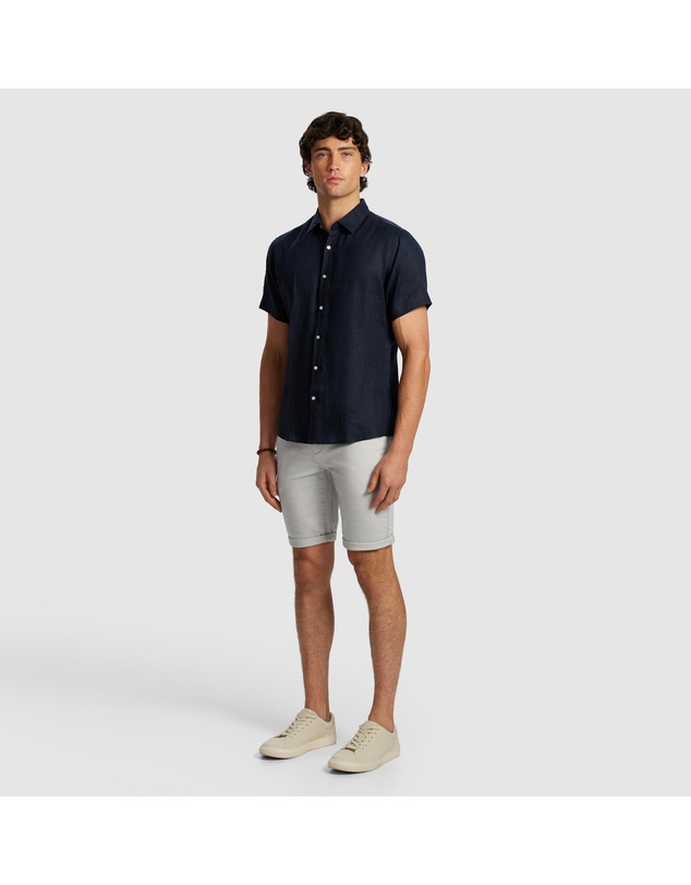 yd. - Lewis Pure Linen Shirt