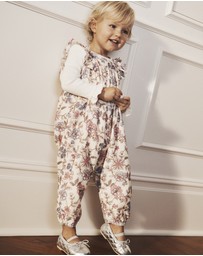 Country Road - Organically Grown Cotton Ruffle Cord Overall