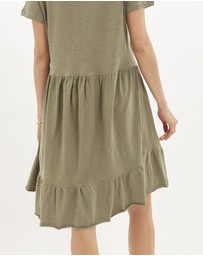Amelius - Montana Ruffled Tee Dress