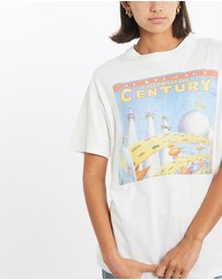 Vintage by The Real Deal - Pre Loved - Vintage 90s Al Stewart Last Days of the Century Music Tee