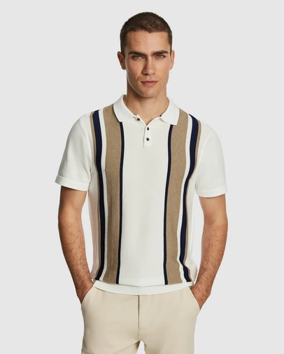yd. - Simpson Knitted Cotton Polo