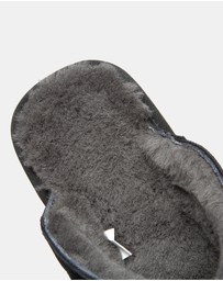 EVERAU - Australian Shepherd Ugg Frozark Slipper Cow Suede Upper House Shoes