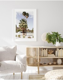 Olive et Oriel - Palm Springs Streets Art Print
