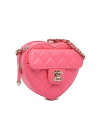 Pre-Loved by Azura Reborn - Pre-Loved Mini Lambskin CC in Love Heart Crossbody