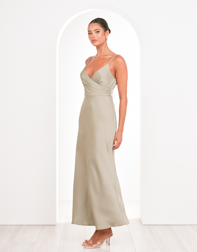 Pilgrim - Yara Wrap Neck Maxi Dress