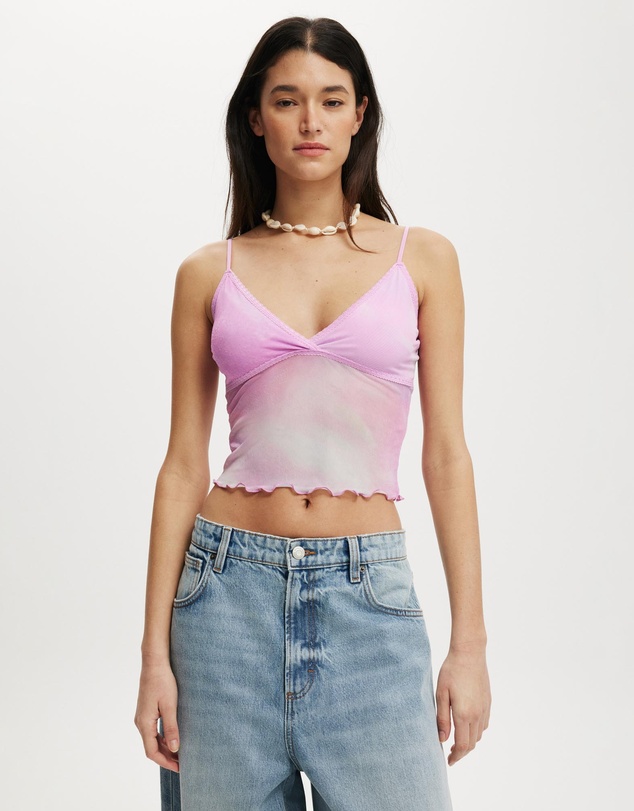 Cotton On - Ashley Mesh Cami Top