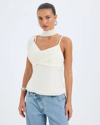 Calli - Estelle Scarf Top
