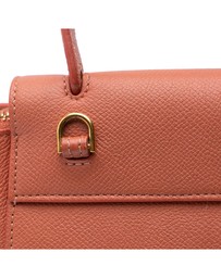 Pre-Loved by Azura Reborn - Pre-Loved celine Elegant Leather Top Handle Bag with Adjustable Shoulder Strap