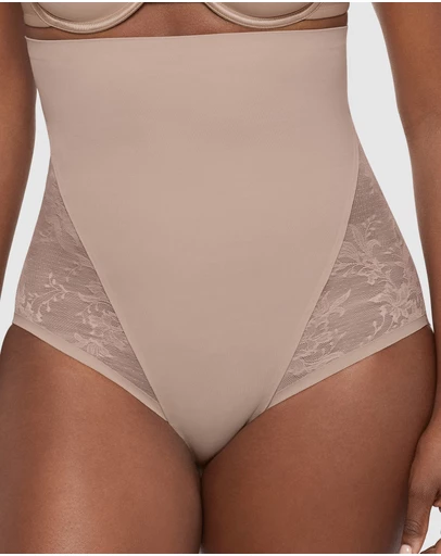 Miraclesuit Shapewear - Modern Romance Ultra-High Waist Lace Shapewear Brief