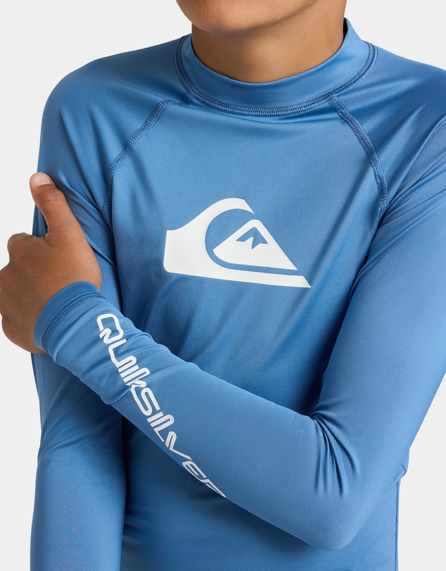 Quiksilver - Boys 8 to 16 All Time Long Sleeve Rashguard