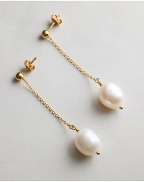 EL&RO Jewellery - Iris Pearl Drop Earrings
