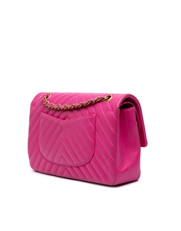 Pre-Loved by Azura Reborn - Pre-Loved chanel Classic Flap Chevron Handbag