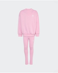 adidas Originals - Oversized Crew Leggings Set - Kids