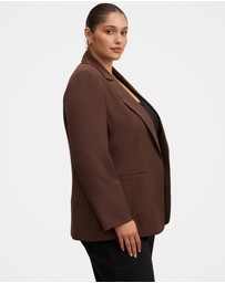 Forever New Curve - Dylan Curve Boyfriend Blazer