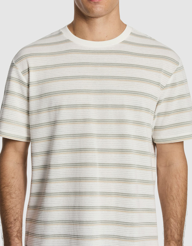 yd. - Flinders Textured Stripe Tee