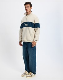 Thrills - Between Chaos Calm Quarter Zip Fleece Sweat