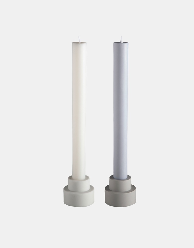 porter green - flipp sml silicone unbreakable candle holder set