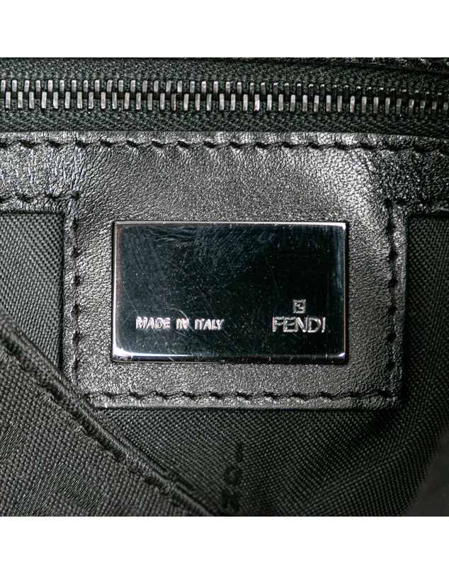 Fendi - Pre-Loved Zucchino Canvas Crossbody