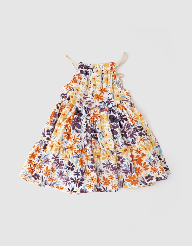 WITH LOVE FOR KIDS - Cotton Muslin Dress - Babies - Kids