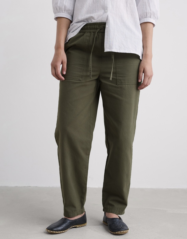 Seasalt - Seasalt Cornwall Green Sholl Tapered Joggers