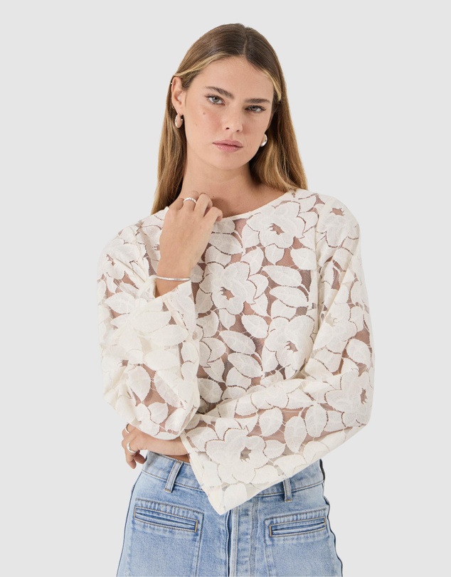 Rolla's - Edith Lace Top