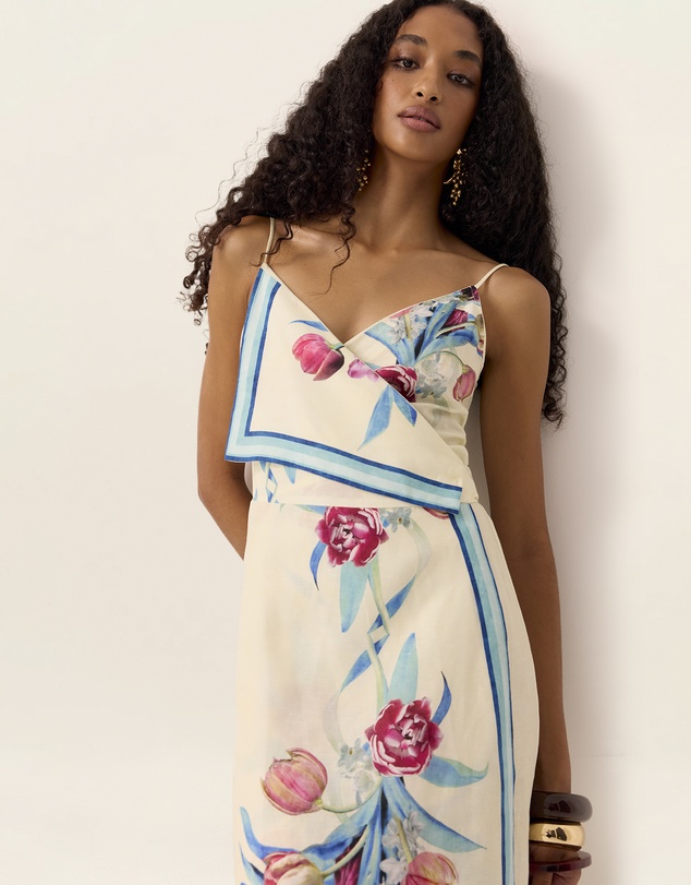 MOS The Label - Tulip Wrap Dress