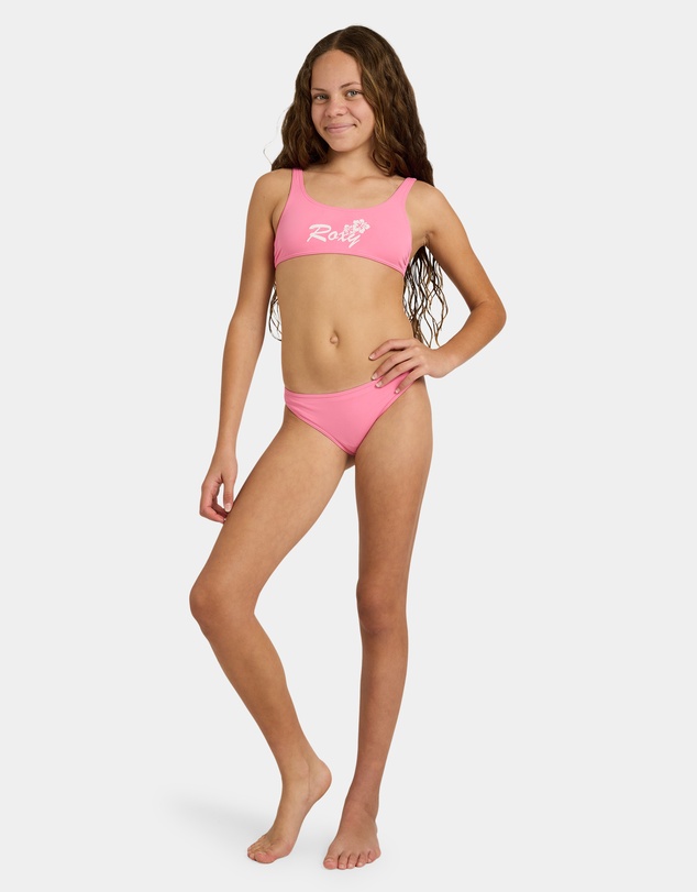 Roxy - Girls 8 to 16 Summer Wave Bralette Two Piece